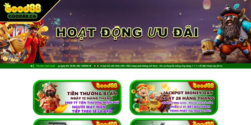 GOOD88 lừa đảo sự cố khi tham gia khuyến mãi