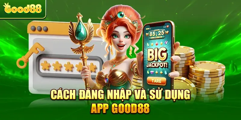 Cách đăng nhập và sử dụng App Good88